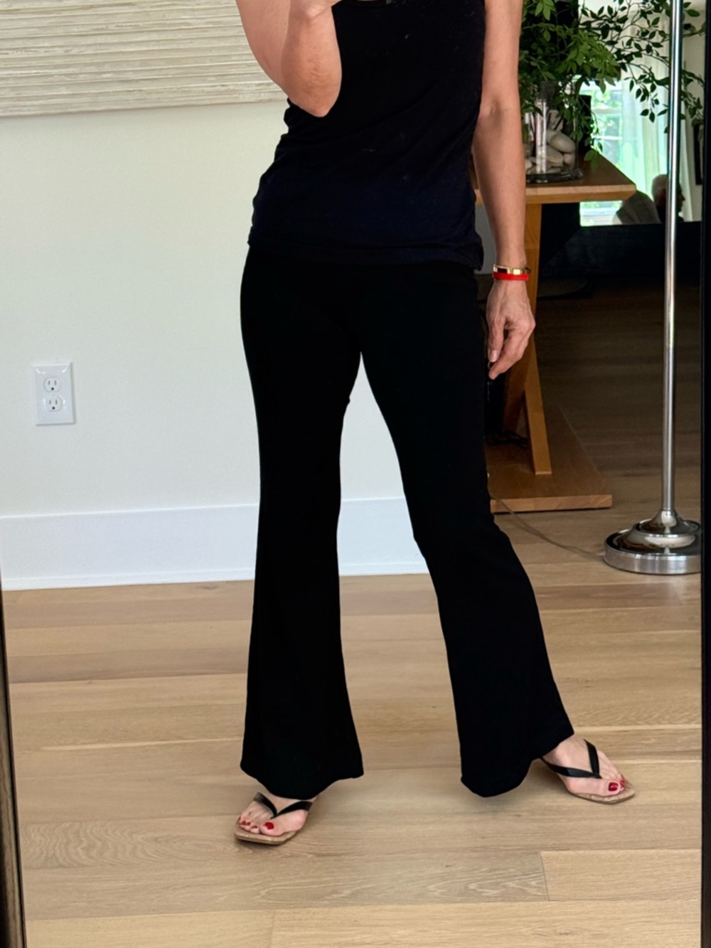 Ella Moss Black Flare Pants size XS - Picture 4 of 11
